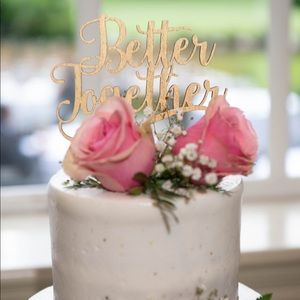 ✨Better Together Cake Topper